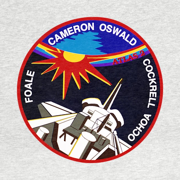 STS 56 Mission Logo by Spacestuffplus